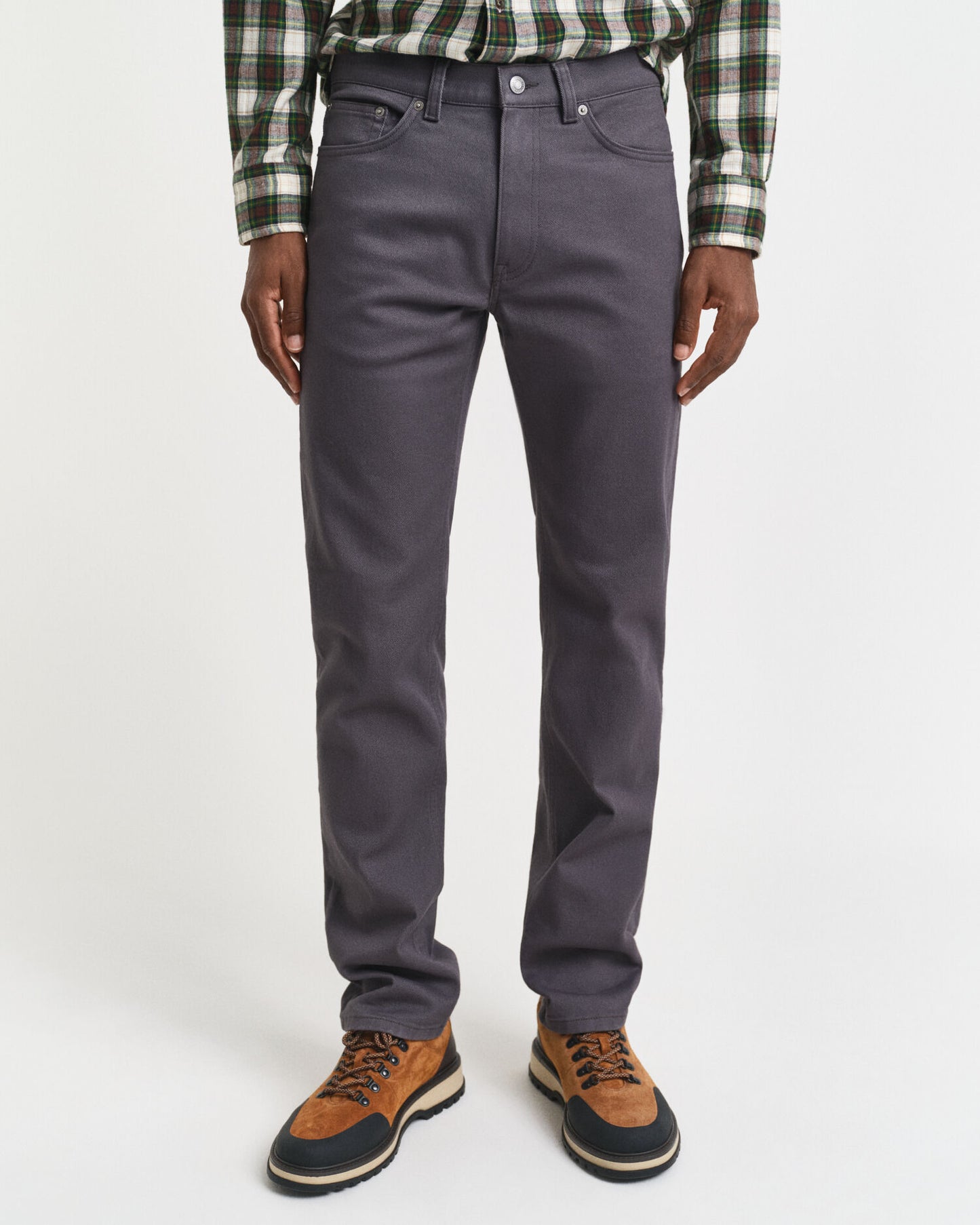 Regular Fit Jeans aus weichem Twill