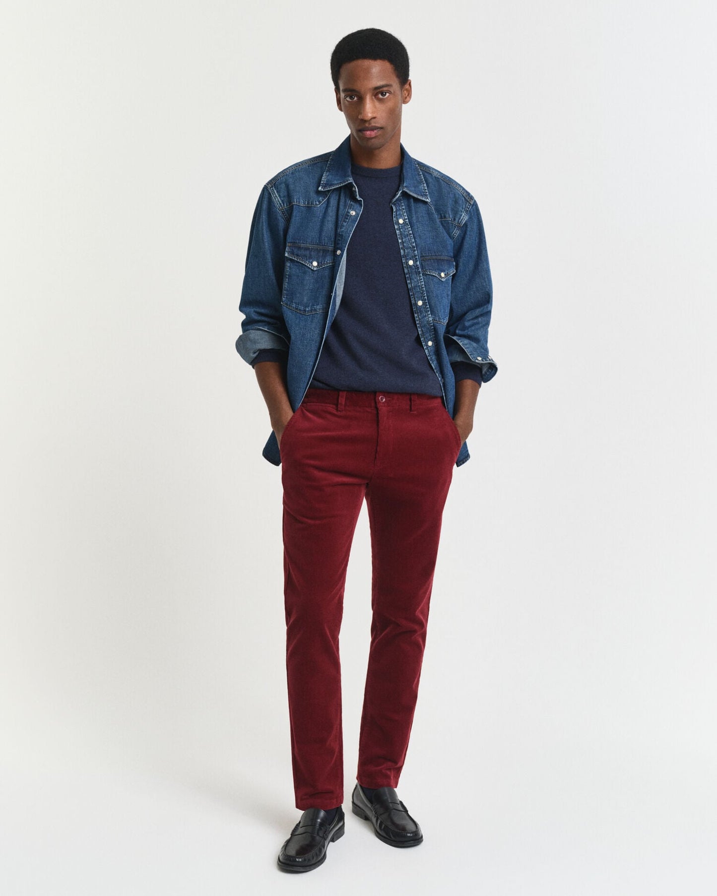 Slim Fit Cordhosen
