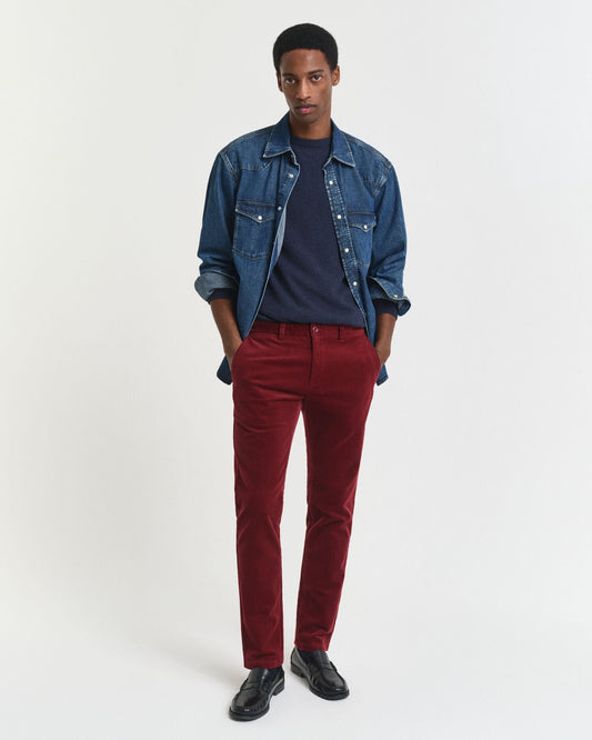Slim Fit Cordhosen