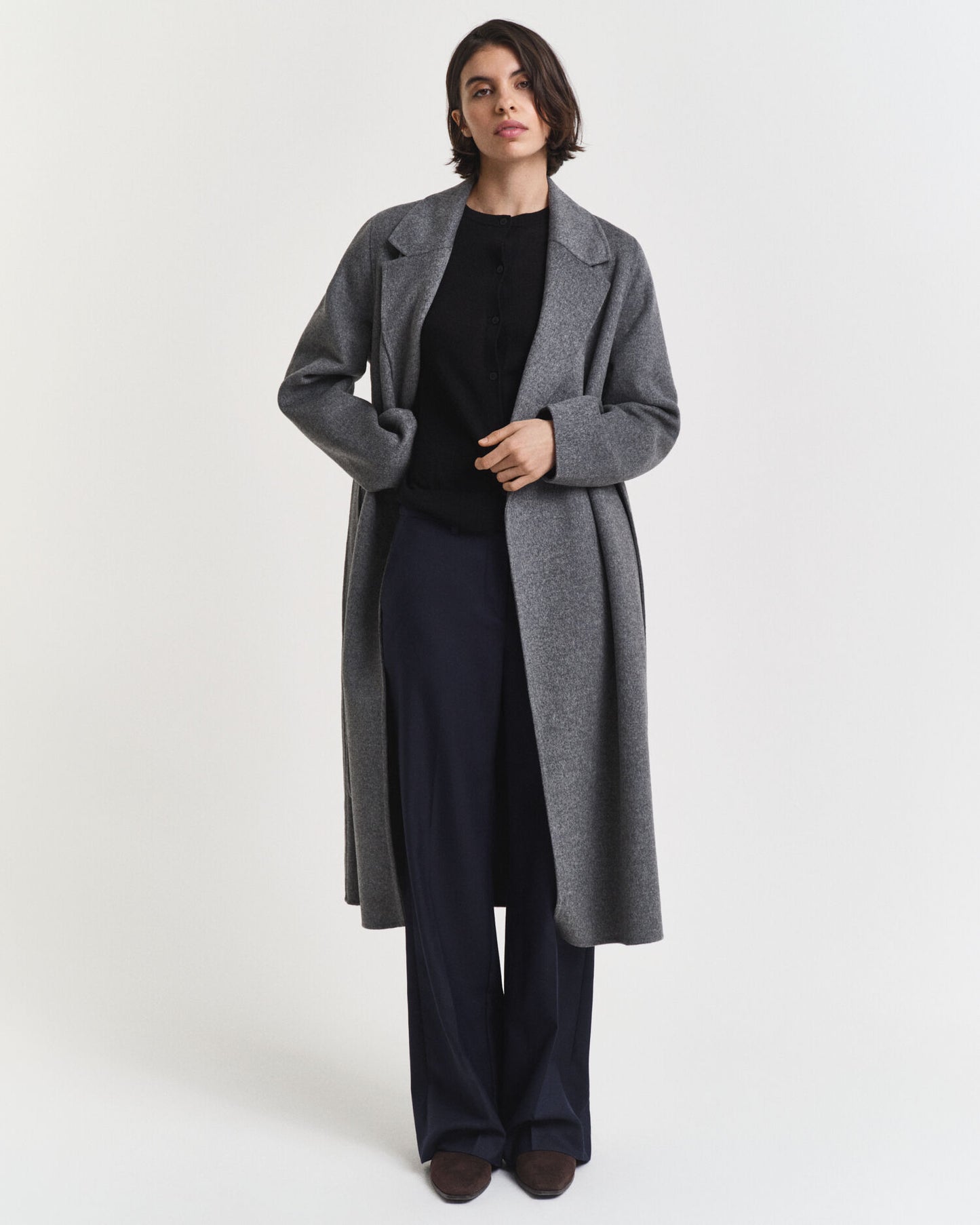 Cardigan aus extrafeiner Merinowolle