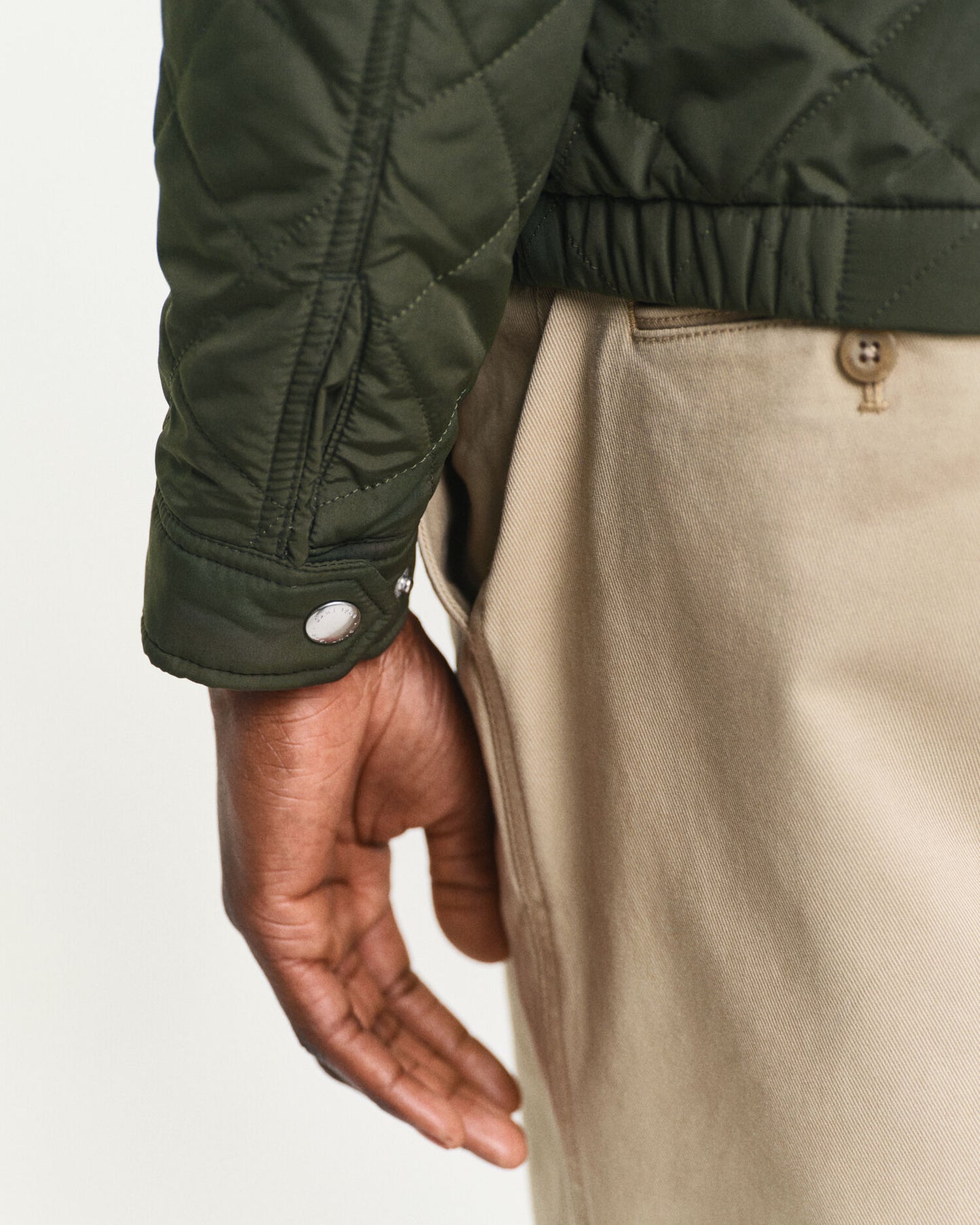 Gesteppter Windbreaker
