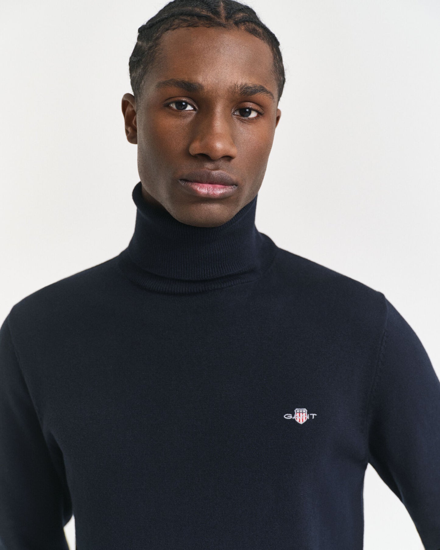 Klassischer Rollkragenpullover aus Baumwolle