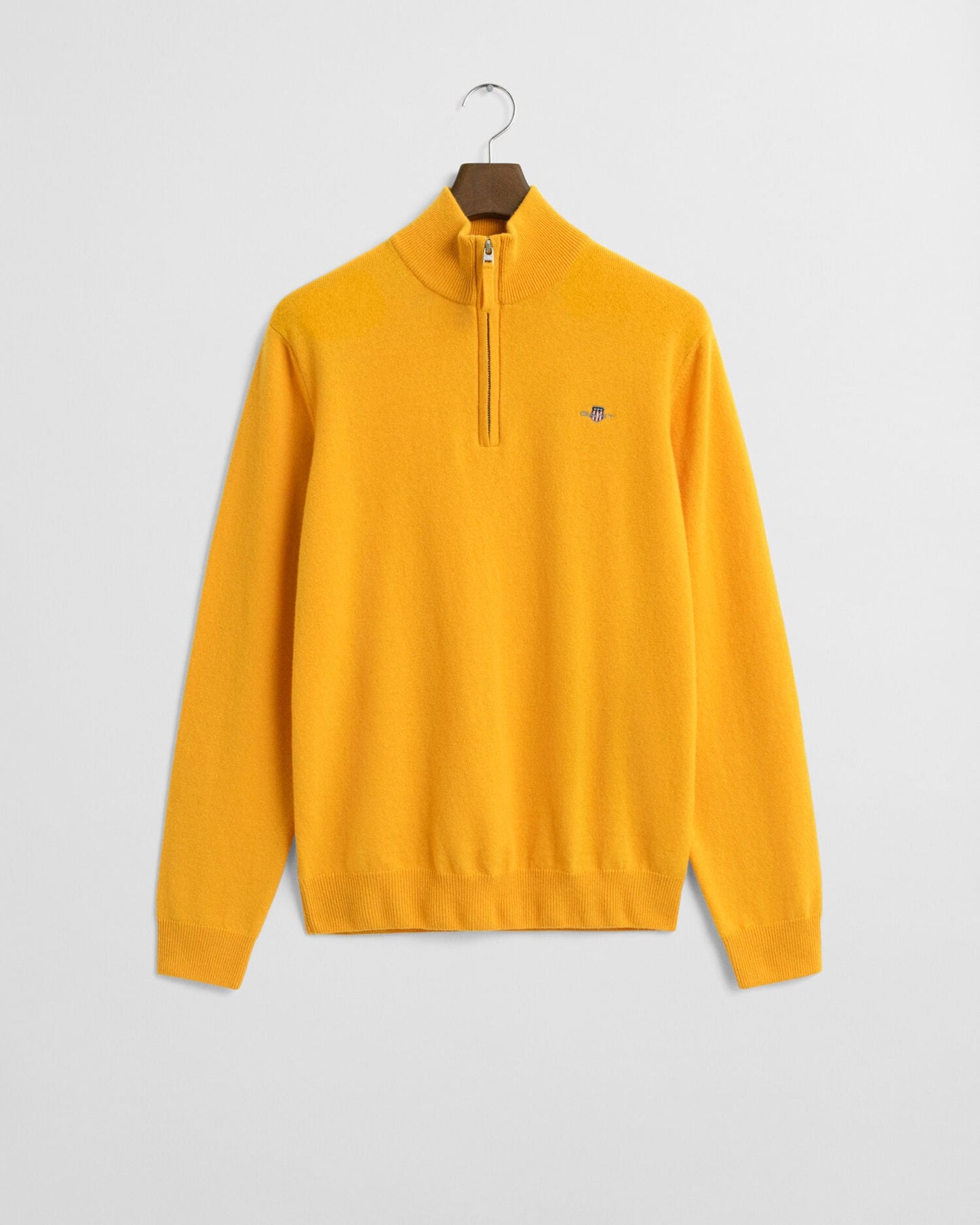 Superfeiner Lammwoll-Half-Zip-Pullover